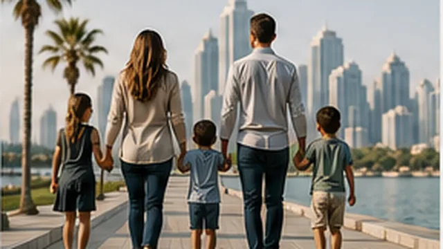 Familia con movilidad internacional